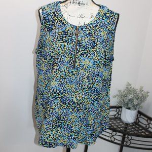 Anne Klein Women's Sleeveless Top / Career Casual Shirt - Size XL